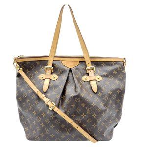 Louis Vuitton Brown Monogram Tote Bag